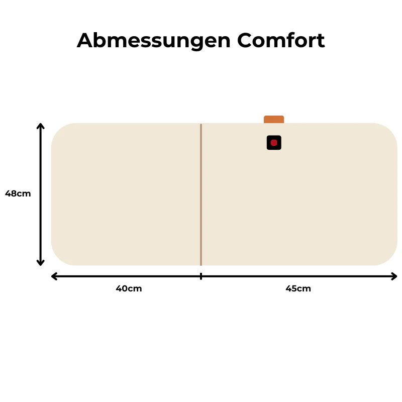 Beheizbare Sitzauflage Comfort Beige - Image 4