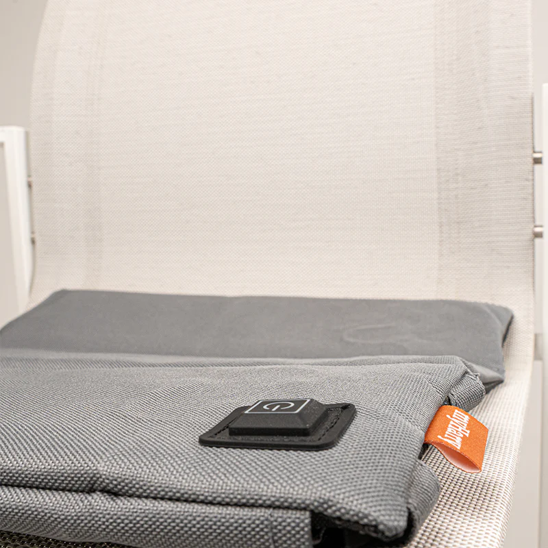 Beheizbares Sitzkissen Slim Grau - Image 3