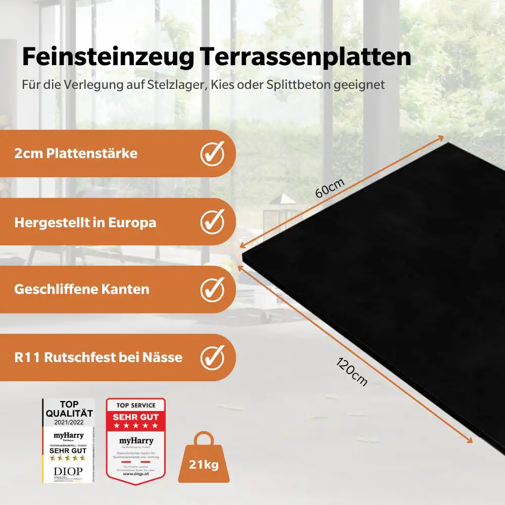 Terrassenplatte Grande Light 120x60x2cm - Image 2