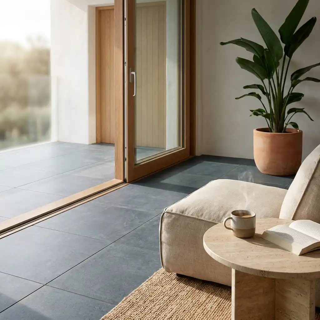 Komplettpaket Terrassenplatte Nero 60x60x2cm - Image 7