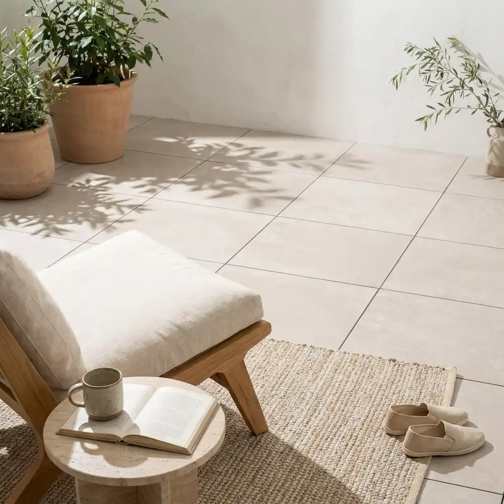 Komplettpaket Terrassenplatte White 60x60x2cm - Image 6