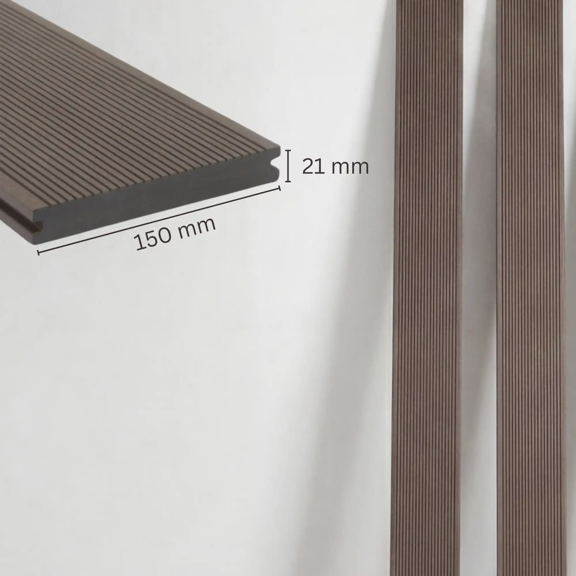 WPC-Komplettset Diamantnuss ECO Massivdiele - Image 6