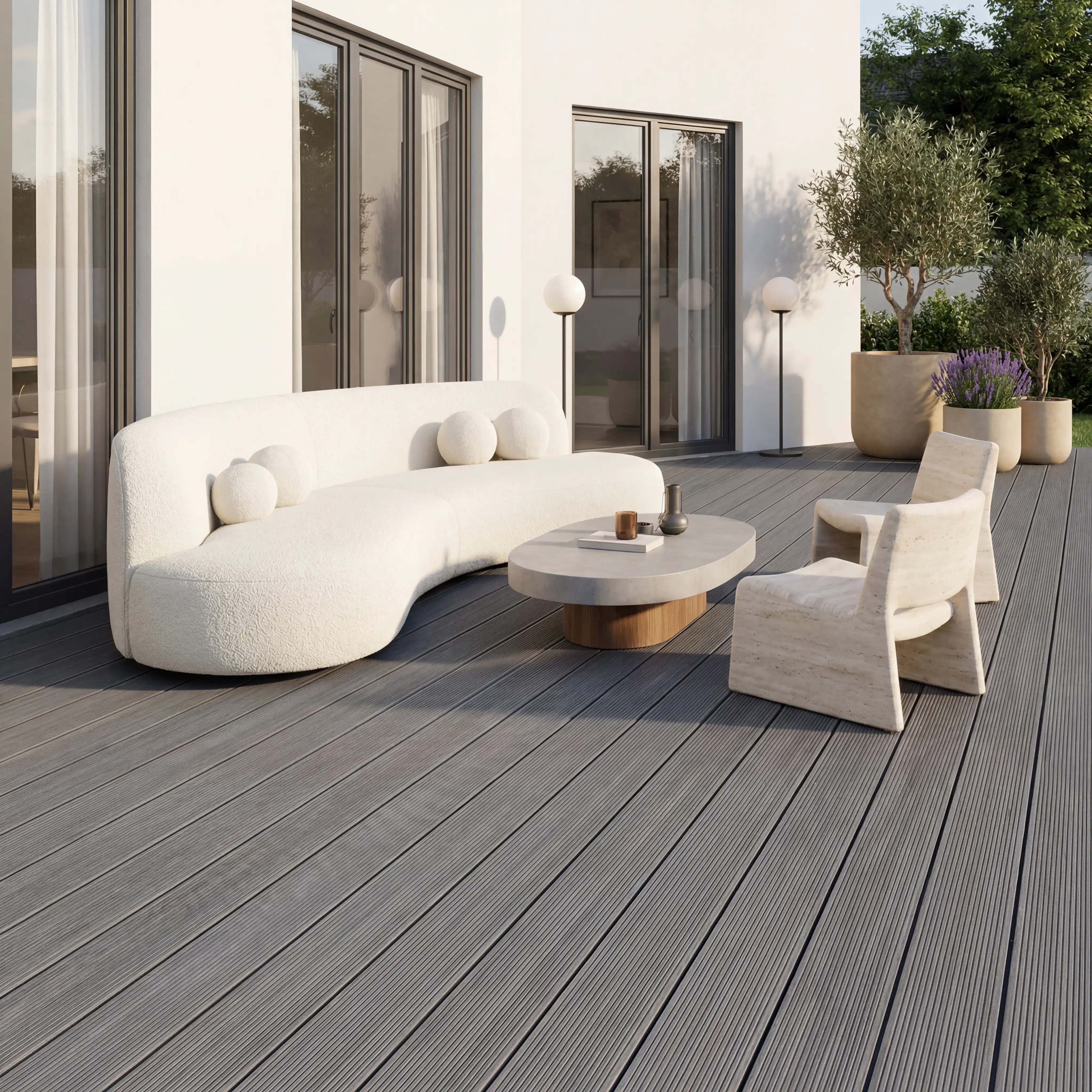 WPC-Komplettset Granit ECO Massivdiele - Image 11