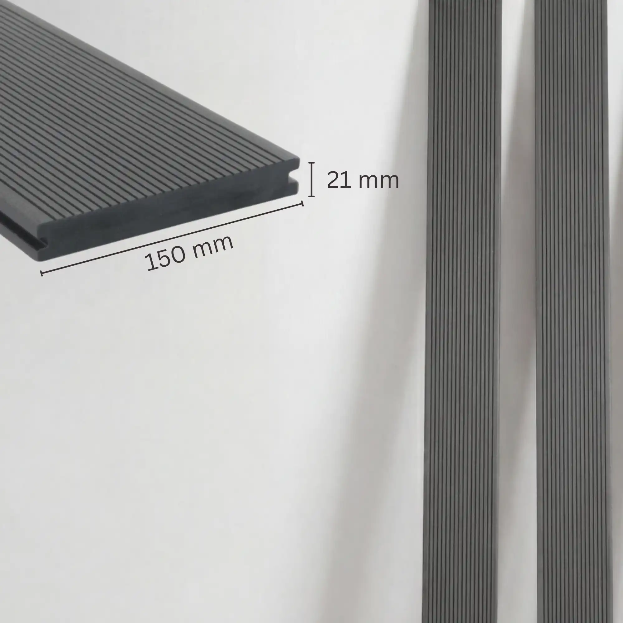 WPC-Komplettset Granit ECO Massivdiele - Image 6