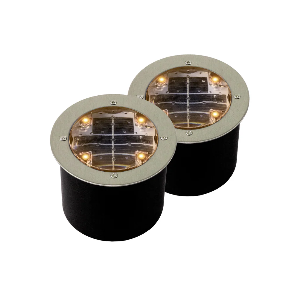 LED-Solar-Bodeneinbauleuchten 2er-Set - Image 3