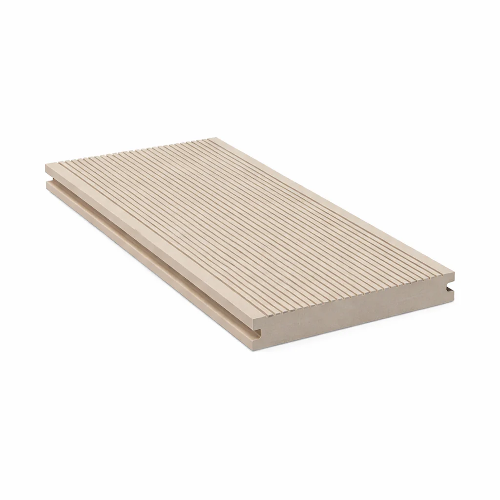 Muster WPC-Massivdiele ECO Creme