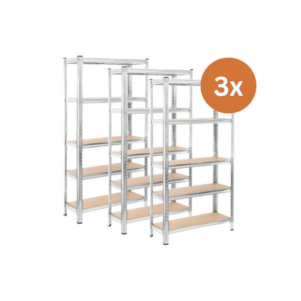 Schwerlastregal / Steckregal 180x90x40cm | 625kg Traglast - Image 7