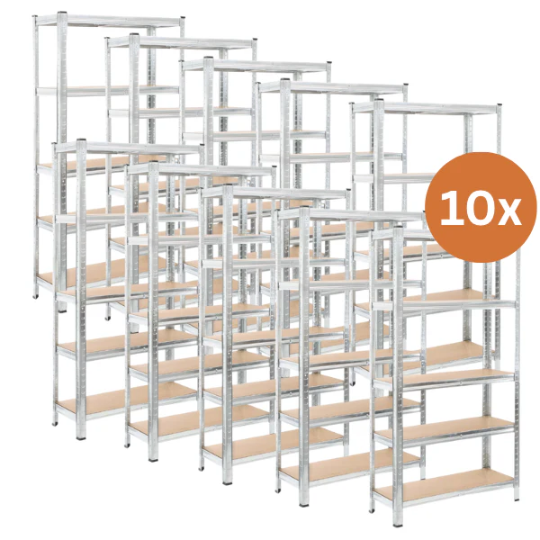 Schwerlastregal / Steckregal 180x90x40cm | 625kg Traglast - Image 9