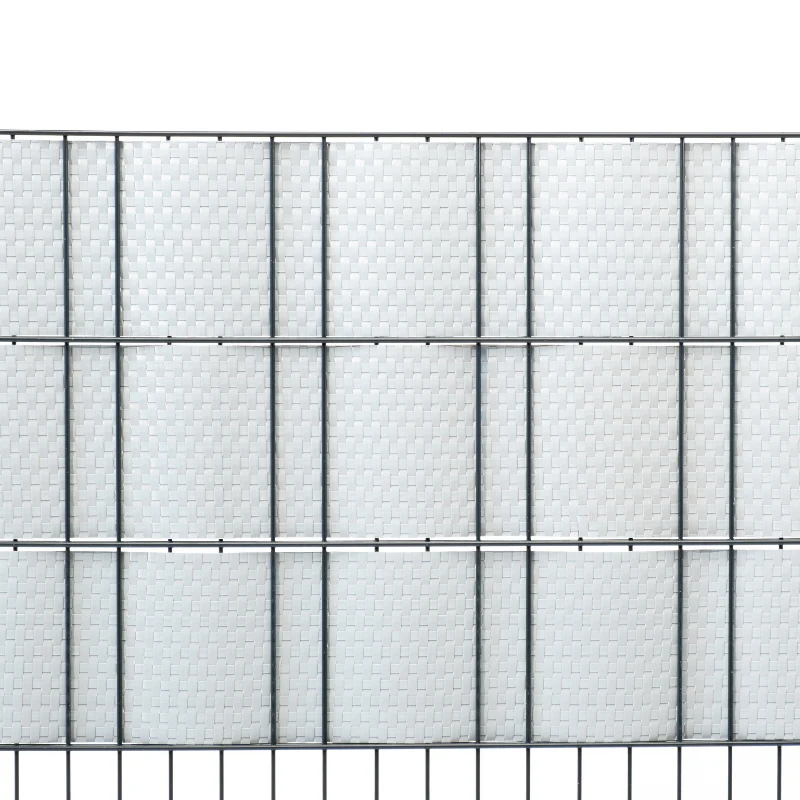 Rattan Sichtschutzstreifen Grau RD17 255cm - Image 2