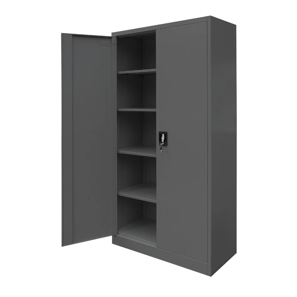 Stahlschrank XL Anhrazit 1950 x 900 x 450 cm - Image 4