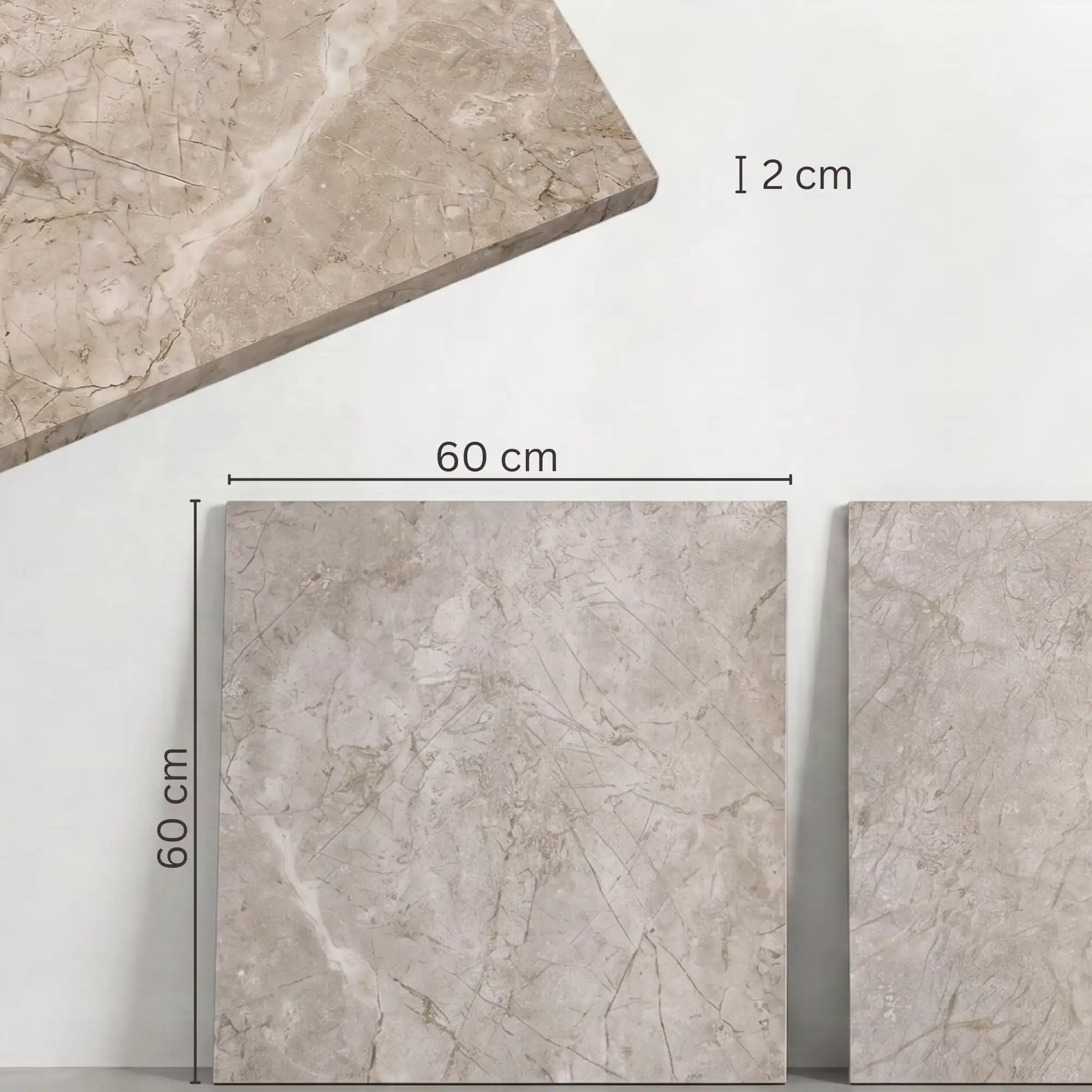 Terrassenplatte Quarz 60x60x2cm - Image 3