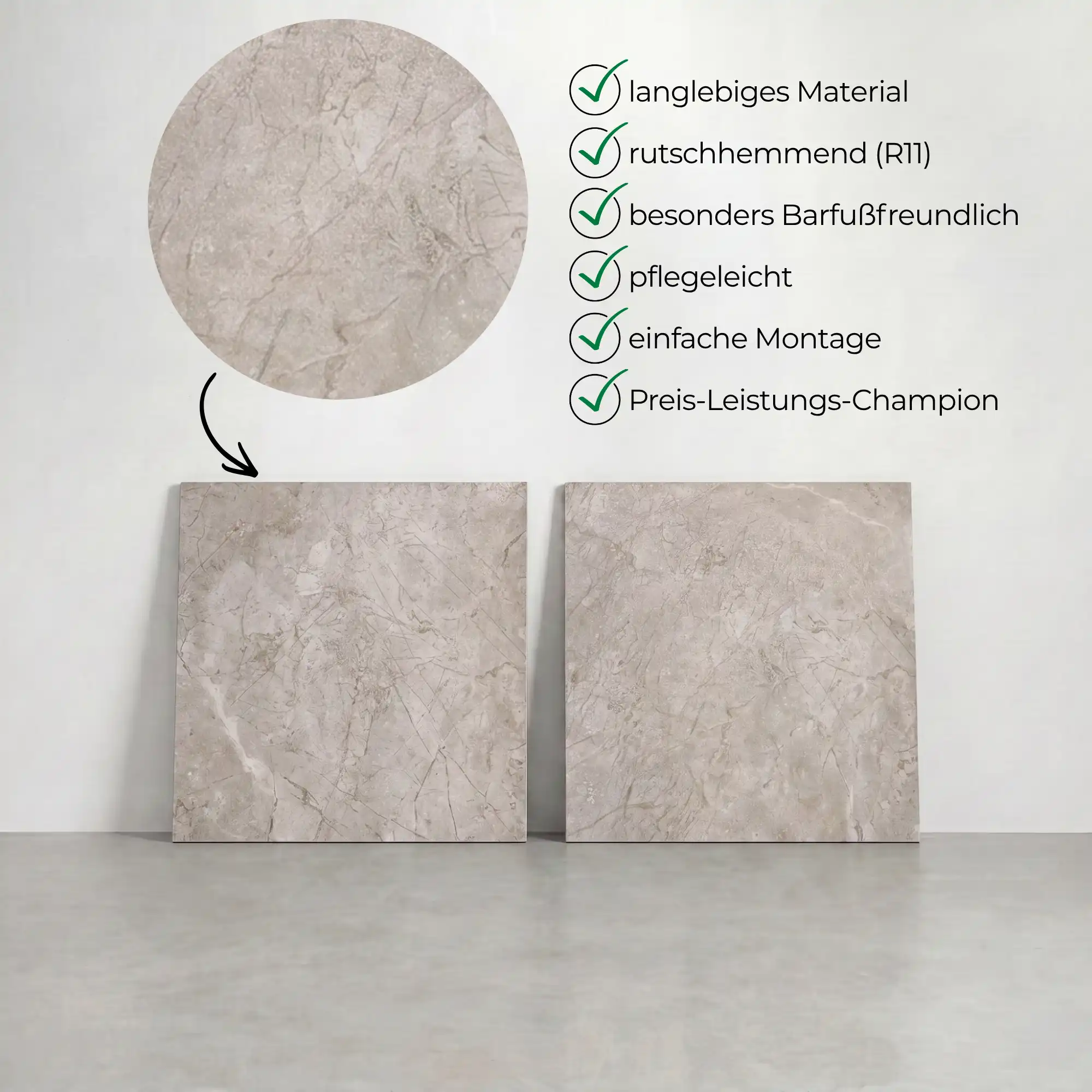 Terrassenplatte Quarz 60x60x2cm - Image 4