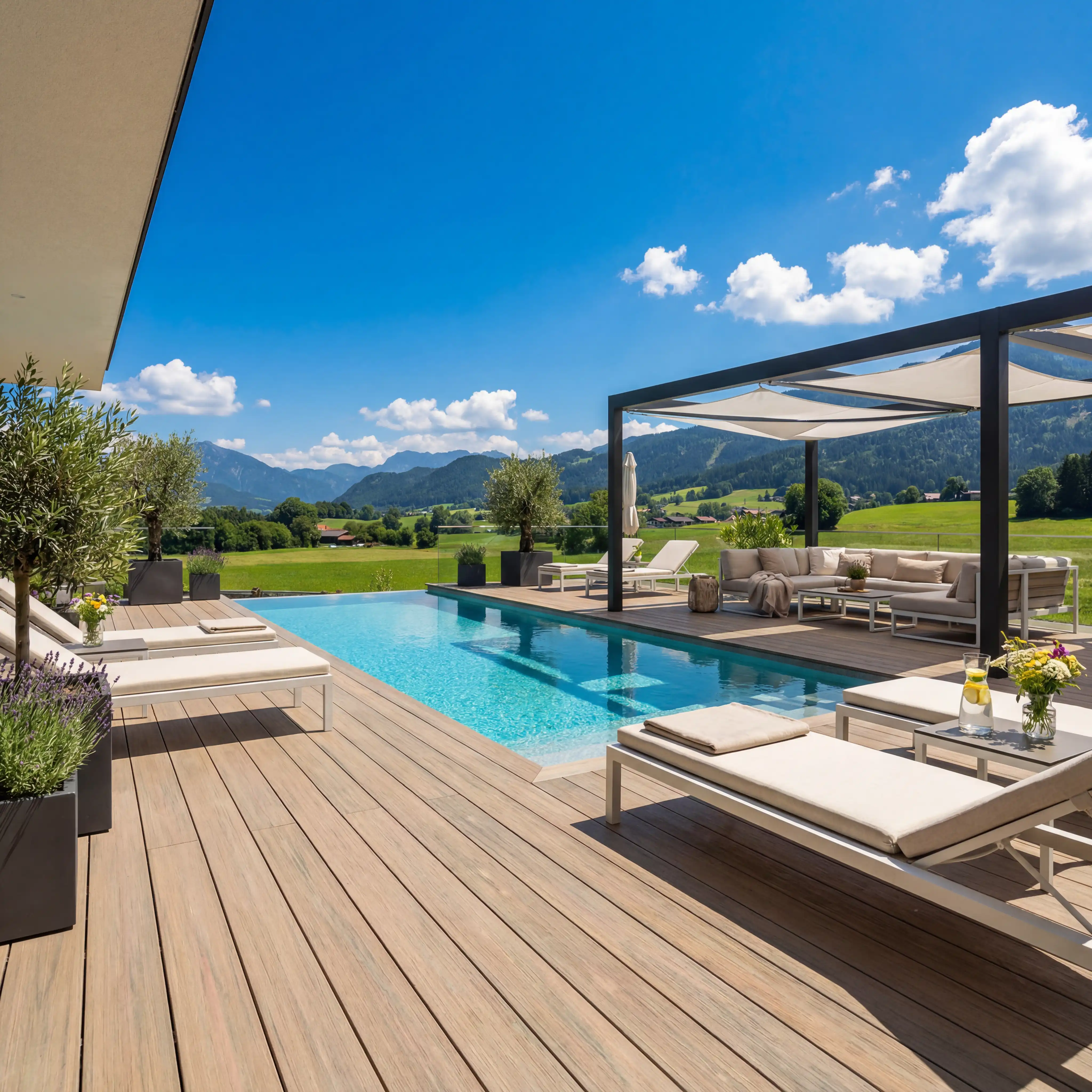 WPC Terrassendiele Massiv Antik Muskat - Image 11